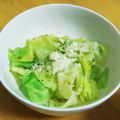 もぐもぐミッキー's cooksnap of when they made 温キャベツサラダ（塩味♪）.
