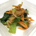 ベーン's cooksnap of when they made 小松菜と小エビのゴマ和え♪.
