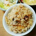 aico☆317's cooksnap of when they made 松山あげを使った「たこ飯」.