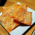 ハチワレねこ's cooksnap of when they made しらすチーズせんべい.