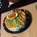 にゃんこ☆ちょこ's cooksnap of when they made おもてなし★お寿司のケーキ.
