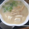 moekmoe's cooksnap of when they made 体ぽかぽか。白菜ときのこの豆乳味噌汁.
