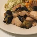 parka◎'s cooksnap of when they made やわらか鶏胸肉と茄子の塩麹炒め♪.