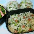 2児ママ's cooksnap of when they made チキナーチャーハン.
