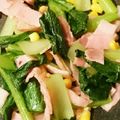 クックLM6F92☆'s cooksnap of when they made お弁当に、おかずに、小松菜のベーコン炒め.