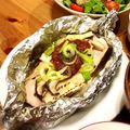 mayu★0426's cooksnap of when they made ヘルシーメニュー♡鶏胸肉のホイル蒸し.