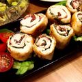 mayu★0426's cooksnap of when they made 大葉のササミロール焼き☆.