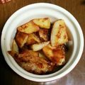 ♡らいおん♡'s cooksnap of when they made 鶏皮で☆ジャーマンポテト風.