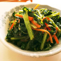omayo's cooksnap of when they made 菜っ葉のごま和え☆覚書.