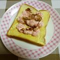 ☆なあなクック☆'s cooksnap of when they made 生クリームトースト！黒蜜かけて♪.