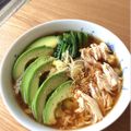 caruga's cooksnap of when they made アボカド入りインスタントラーメンのランチ.