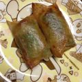 chamamaz's cooksnap of when they made 【簡単】さっぱり梅しそ春巻き.