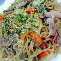 ぶぶくん's cooksnap of when they made ごまたっぷり♪焼きそば.