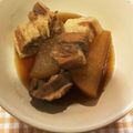 peanut32m's cooksnap of when they made 豚の角煮.