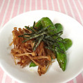 さやねぇ☆'s cooksnap of when they made 簡単！ししとう、えのきの甘炒め.