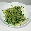 Kitchen♡m's cooksnap of when they made もやし豆苗炒め.