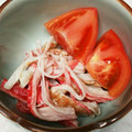 サクまる's cooksnap of when they made 簡単♡ちくわとカニカマサラダ♡.