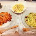 komugiko4's cooksnap of when they made すっごく美味しい❤べーコンと茄子のスパ❤.