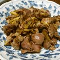 ポキコちゃん's cooksnap of when they made 簡単☆砂肝のガーリック炒め☆.