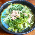 アネクメーネ's cooksnap of when they made 5分副菜♡ツナと水菜と大根の中華風煮浸し.