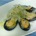 シバメ's cooksnap of when they made ムール貝の超かんたん！南イタリア風前菜.
