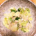 Ｎ－原's cooksnap of when they made ＊春キャベツのたらこマヨ和え♪＊.