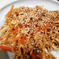 saku_ra4's cooksnap of when they made ＊切り干し大根と人参のバター醤油炒め＊.