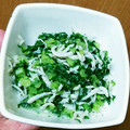 halzo4's cooksnap of when they made 大根の葉としらすの炒め物.