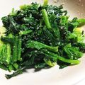 えぴたま's cooksnap of when they made 超簡単♪ほうれん草ナムル.
