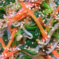 まあこmm's cooksnap of when they made 5分でちゃちゃっと♪簡単もやしのナムル.