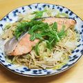 chirochan☆'s cooksnap of when they made レンジで簡単★鮭とキャベツのマガポン♪.