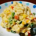 かわはぎﾛｰﾙ's cooksnap of when they made 色とりどりポテトサラダ.