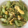 Yokchina's cooksnap of when they made 台湾料理～台湾セロリと卵の炒め.