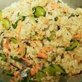 プング's cooksnap of when they made 塩鮭と胡瓜の簡単★さっぱり混ぜご飯.