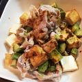 きた0317's cooksnap of when they made アボカド・ゆで豚・豆腐の柚子胡椒和え.