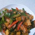 りりり♪'s cooksnap of when they made 鶏肉と彩り野菜の甘辛炒め.