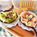ユキポケ's cooksnap of when they made 卵1個♡焼くまで1分♡秋色ダッチベイビー.