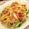 ☆おとこたーも☆'s cooksnap of when they made 〜鶏肉ともやしの絶品ピリ辛ダレがけ〜.
