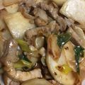 ううたん☆'s cooksnap of when they made かぶと豚バラのオイスターソース炒め.