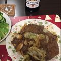 SHIGE☆☆'s cooksnap of when they made 牛肉とキャベツのオイスター炒め♪.