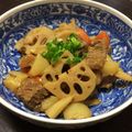 レモンちゃん♡'s cooksnap of when they made 根菜たっぷり！牛すじ肉の土手焼き.