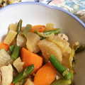 クルクルぴょこりん's cooksnap of when they made ♪大根と鶏もも肉の簡単煮物♪.