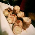 クックT6ZG96☆'s cooksnap of when they made 簡単おつまみ♡ちくわチーズ肉巻き.