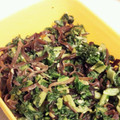 くまぴこ222's cooksnap of when they made ハマる！ご飯のお供＊きくらげと大根葉炒め.