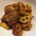 ☆MAMEさん☆'s cooksnap of when they made 鶏れんこんとさつまいもの甘酢炒め.