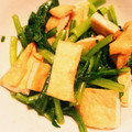 Chehyun's cooksnap of when they made ささっと和えて★小松菜と油揚げおひたし★.