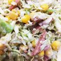 いちご帽子's cooksnap of when they made 焼き豚で♪簡単サラダ♪.