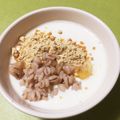 ☆あいちゃん's cooksnap of when they made 大麦入りヨーグルト♪.
