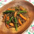 なつき☆ミ's cooksnap of when they made ココナッツオイルで♪糸こんにゃく焼きそば.