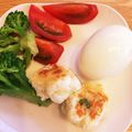 クックDM4Q4A☆'s cooksnap of when they made お弁当にも♪簡単♡ふわふわはんぺんバーグ.